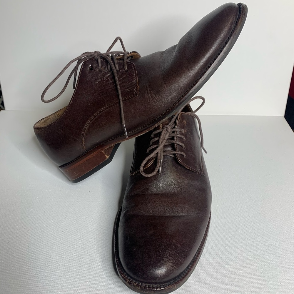 Cole Haan Mens Brown Oxford Dress Shoe Size 7 1/2